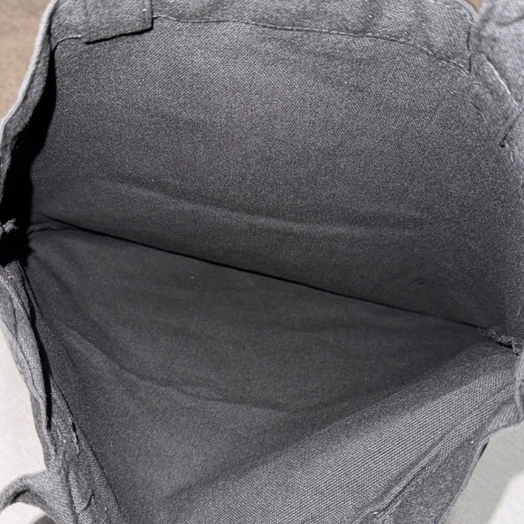 Like New-Fabric Open Top Tote Bag-Black/Rainbow Colored Logo - Picture 10 of 10